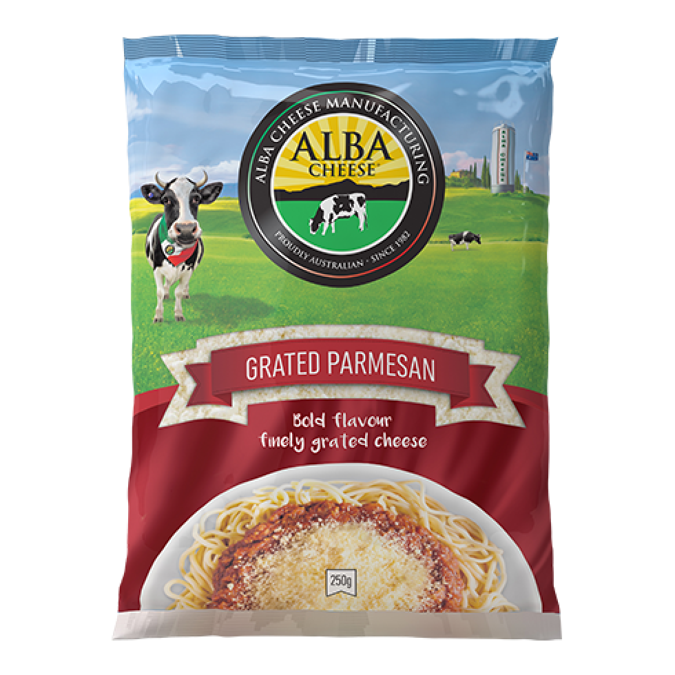 GRATED PARMESAN Alba Cheese